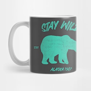 Stay Wild Alaska Bear Mug